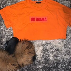 Forever 21 Tops - Orange neon crop top Forever 21 Tops - Orange neon crop top
